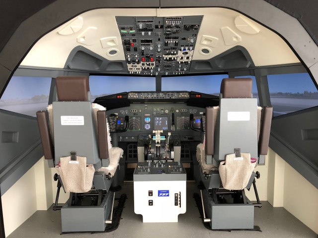 Visit Boeing 737-800 Professional simulator - 30 minutes in Lajes das Flores, Portugal