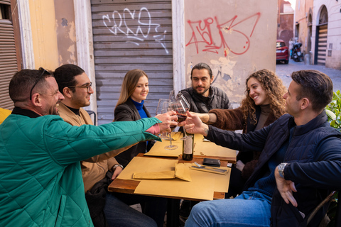 Roma: Tour gastronomico romano di Trastevere guidato a piediTour gastronomico di Trastevere in piccoli gruppi