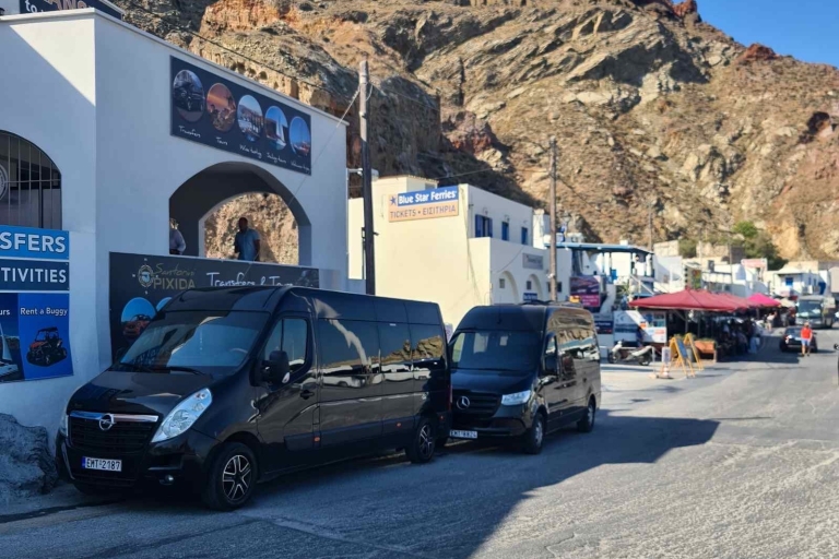 Santorini: Transfer from Santorini Port to Oia (IA)