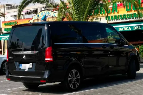 Barcelona: Privat 1-vägs transfer till hamnen eller El Prat flygplats