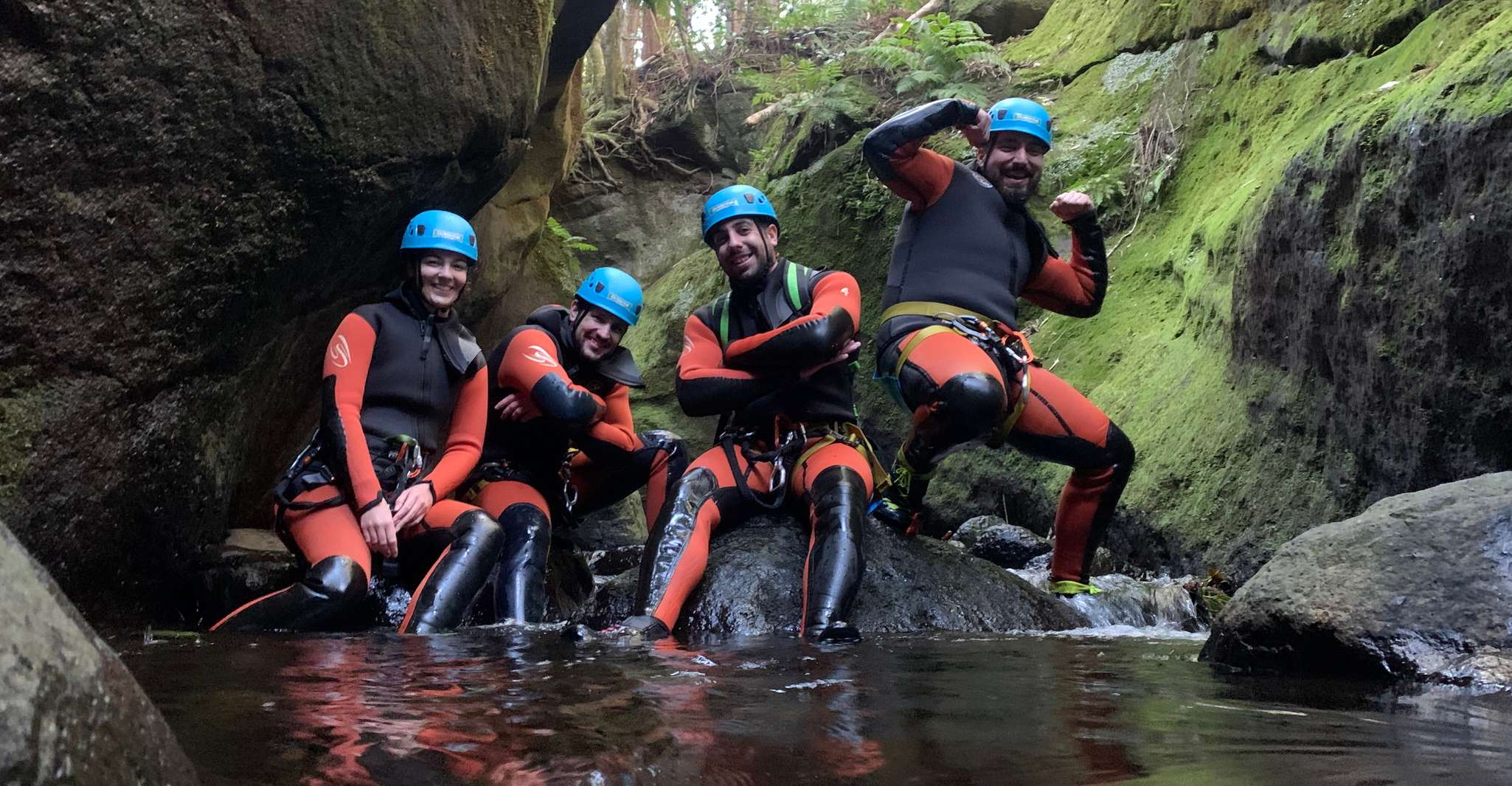 Flores, Ilhéus Inferior Canyoning with a Guide and Snack - Housity