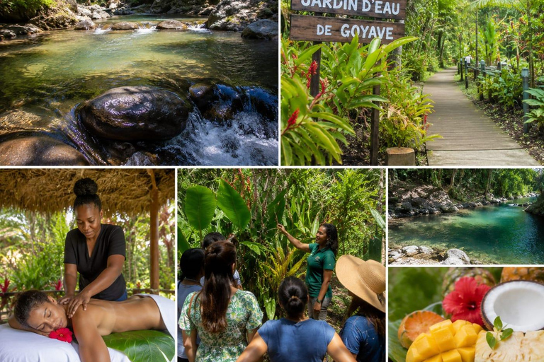 Tropical getaway at the Jardin d'O: Guided visit, Creole brunch, canoeing & massage Tropical getaway at the Jardin d'O Guided visit Creole brunch Canoe & massage