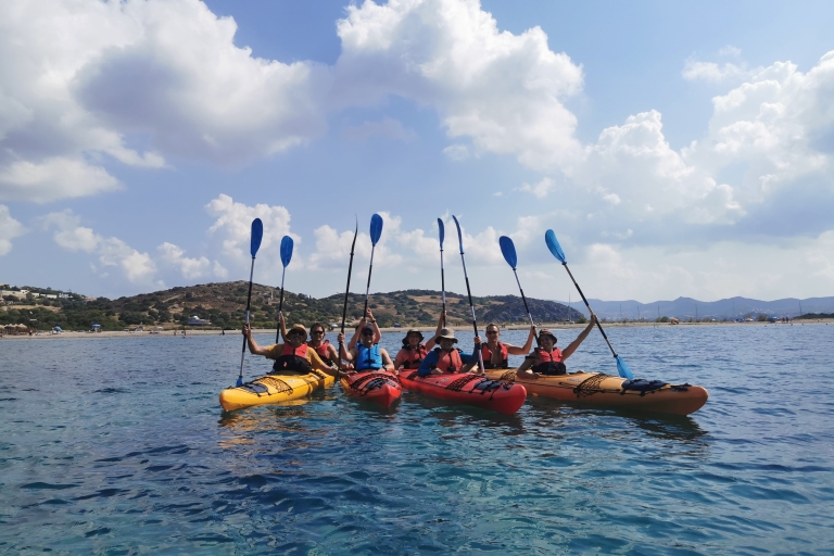 Excursion privée en kayak de mer à AthènesExcursion privée en kayak de mer à Athènes avec prise en charge à l'hôtel et déjeuner