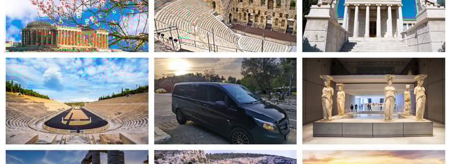 Athènes : visite privée d'une journée à Athènes, Sounio et le lac Vouliagmeni