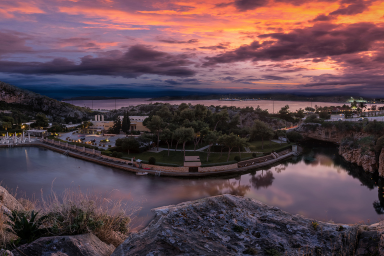 Athènes : Excursion privée d'une journée à Athènes, Sounio et le lac VouliagmeniPrise en charge et/ou dépôt à n'importe quelle adresse à Athènes