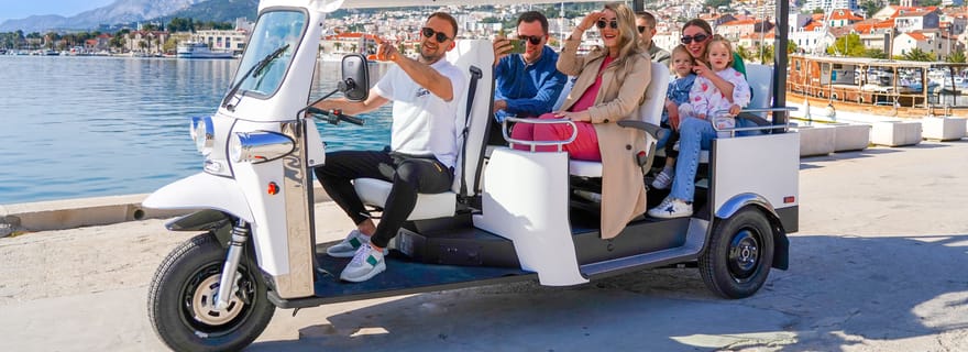 Makarska : excursion en tuk-tuk au Skywalk avec billet coupe-file