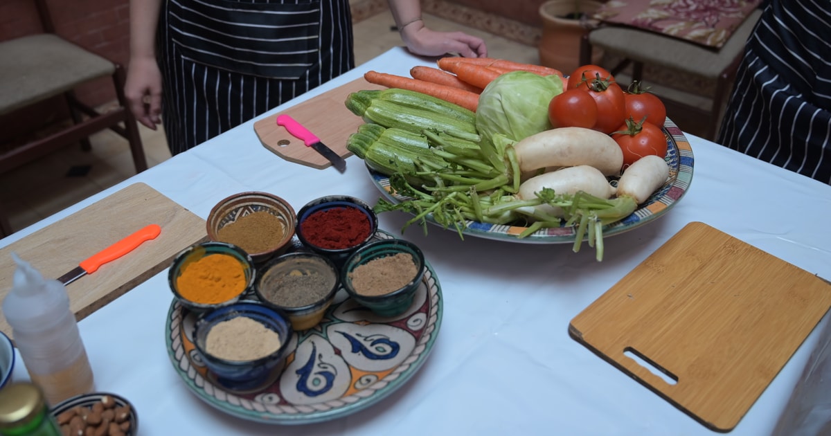 Marrakech: Marokkanischer Kochkurs für Vegetarier und Veganer ...