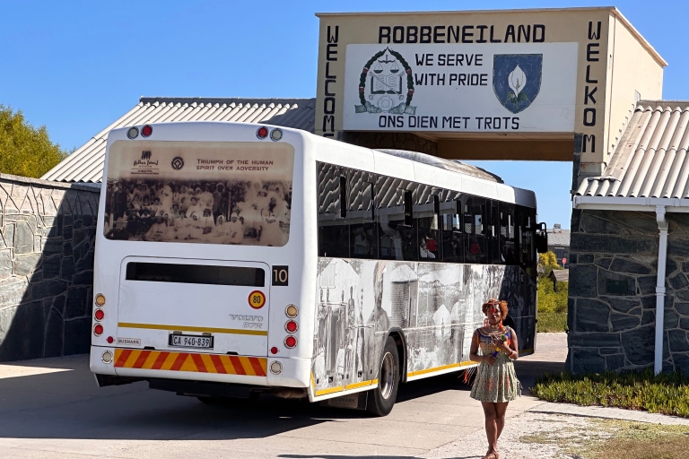 Le Cap : Robben Island et Table Mountain avec transfert à l'hôtel