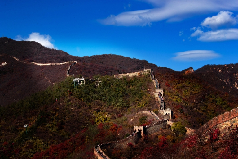 Beijing Private Tour naar Mutianyu Great Wall en Ming TombsPrivétour in Peking naar de Grote Muur van Mutianyu en de Ming-graven