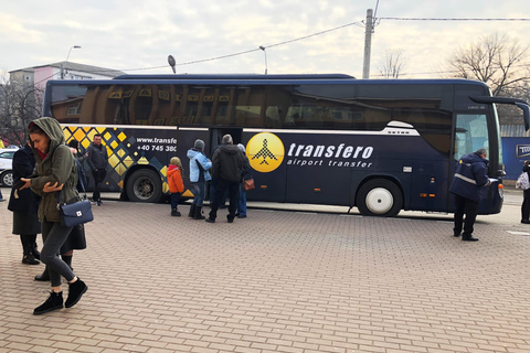 Bucharest Airport: Bus Transfer to/from Galati Single from Galati to Bucharest Henri Coanda Airport