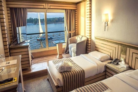 Marsa Alam: 4 Days Nile cruise to Aswan with hot air balloon Standard Cruise Ship