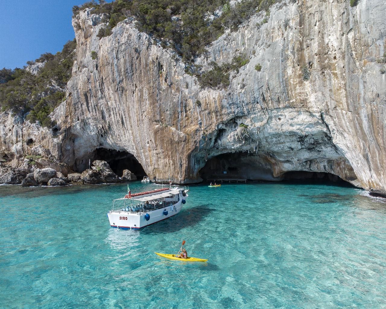 Von Cala Gonone aus: Grotta del Bue Marino Bootsfahrt