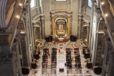 Rome: visite de la basilique Saint-Pierre avec ascension du dôme tôt le matin