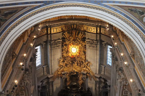 Roma: visita matutina a la basílica de San Pedro con subida a la cúpula