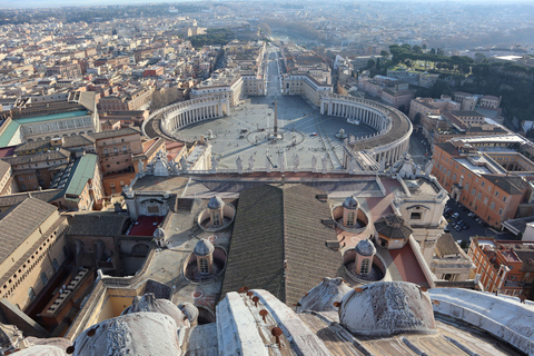 Rome: Sint-Pietersbasiliek met vroege ochtendtour in de koepel