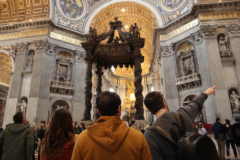 Rome: visite de la basilique Saint-Pierre avec ascension du dôme tôt le matin