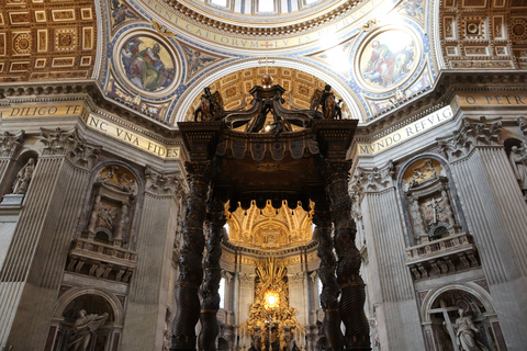 Rome: Sint-Pietersbasiliek met vroege ochtendtour in de koepel