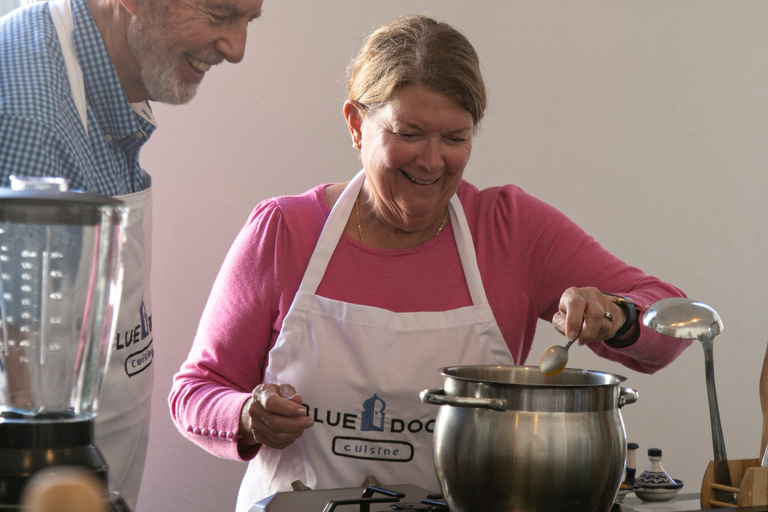 Marokkaanse koninklijke couscous-kookervaring