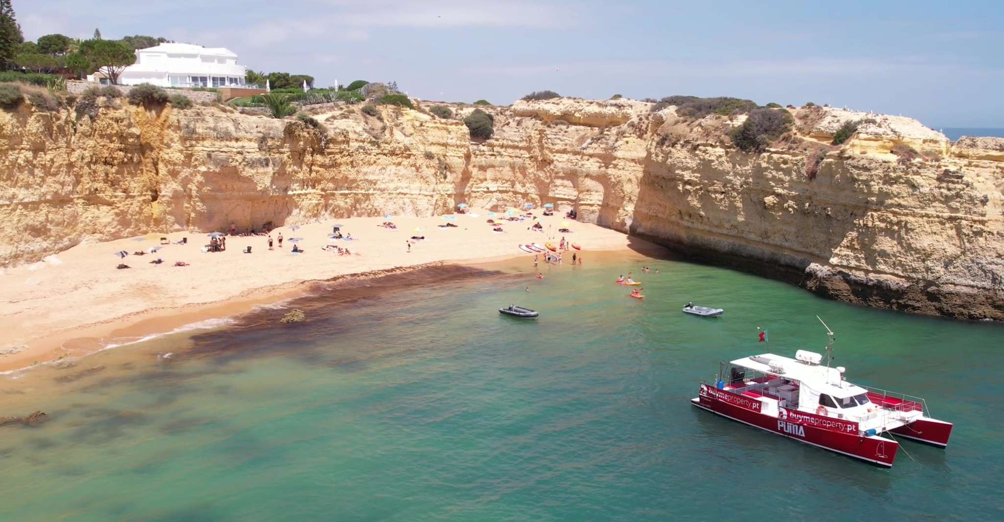 Quarteira, Benagil Cave Boat Trip mit Beach BBQ und Kayak - Hizvo