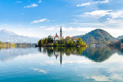From Ljubljana: Lake Bled & Postojna Cave with Entry Ticket