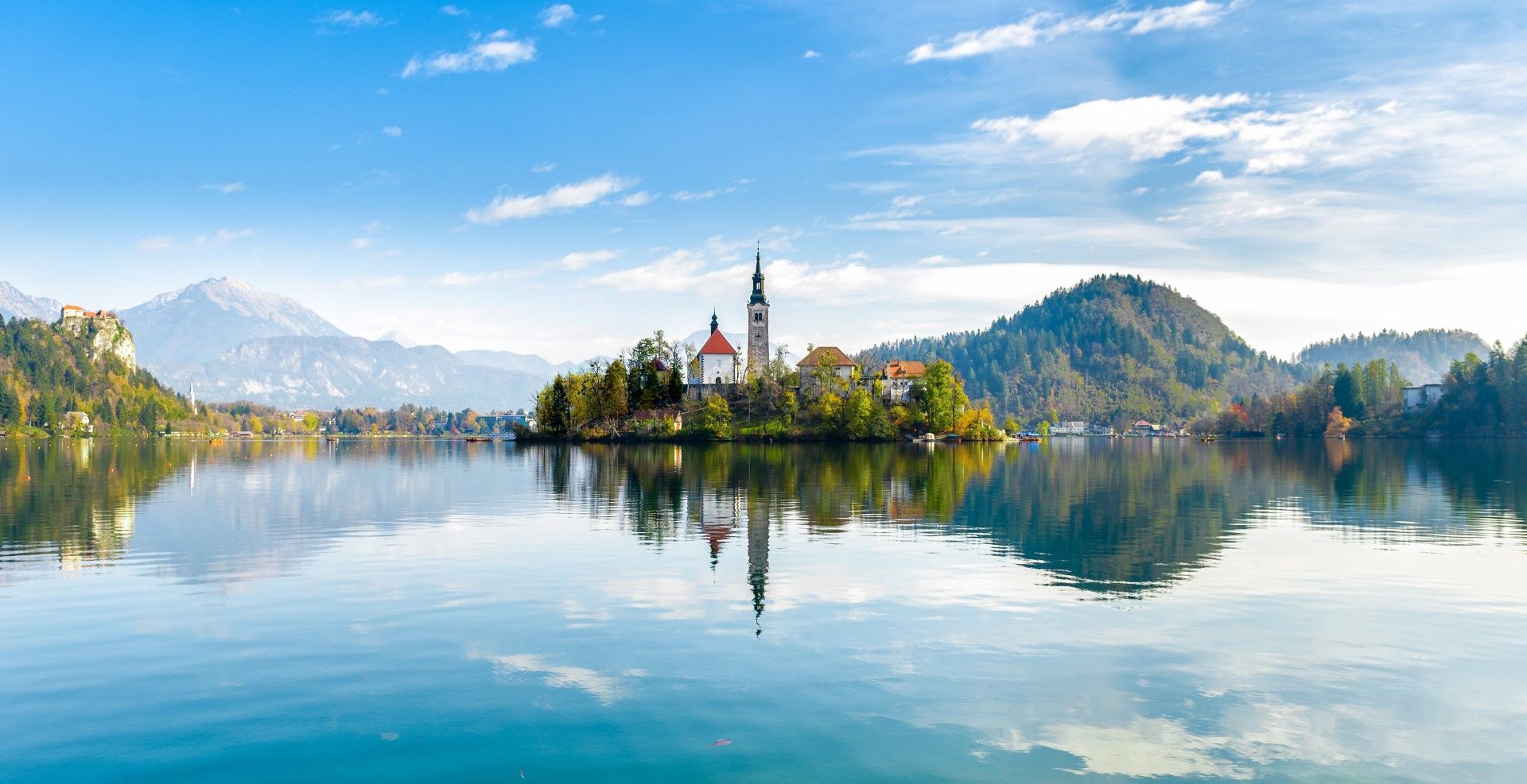 Von Ljubljana aus: Bleder See & Postojna-Höhle mit Tickets