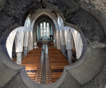 St Canice's Cathedral und Rundturm-Besteigung