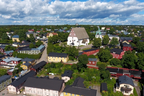 Visite privée du parc national et de la vieille ville de Porvoo au départ d'Helsinki