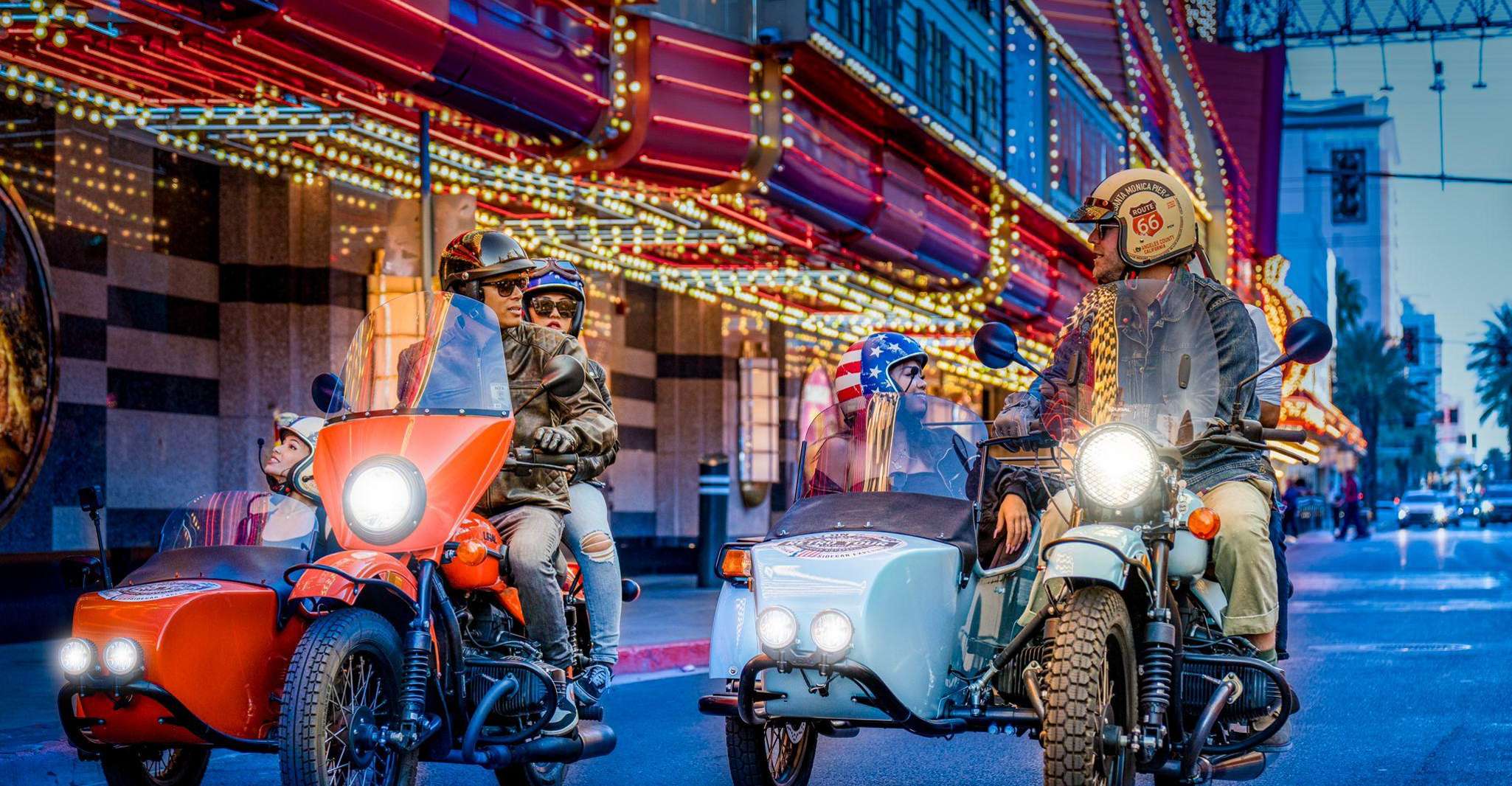 Las Vegas: Sidecar Tour of the Las Vegas Strip by Night