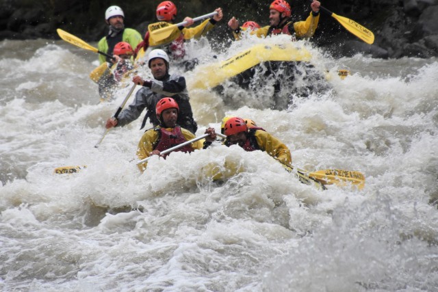 Visit The best rafting trip in Val di sole with Extreme Waves in Madonna di Campiglio