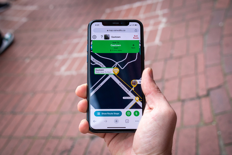 Vancouver: Wycieczka piesza po smartfonie z przewodnikiem po Gastown