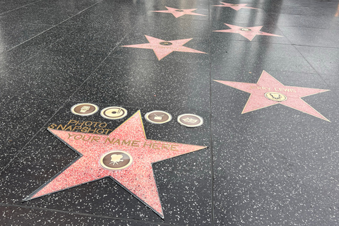 Hollywood: obtenha sua própria estrela na experiência da Calçada da Fama