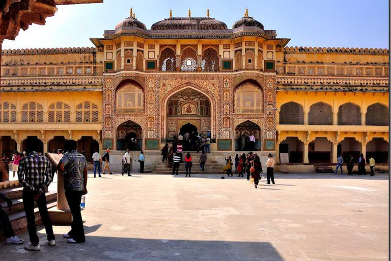 Från New Delhi: Privat dagsutflykt till Jaipur med lokal guide