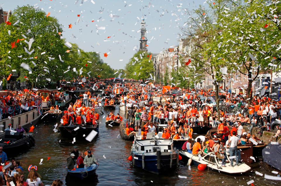 Amsterdam King S Day Party Cruise With Drinks Music GetYourGuide