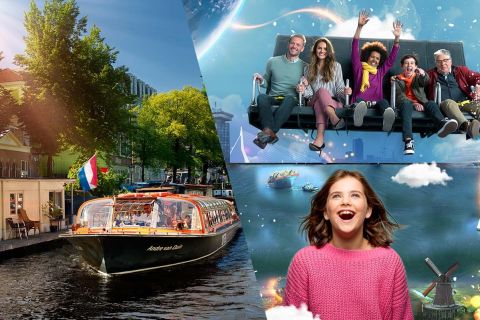 Amsterdam: Dette er Holland 5D Flight and Canal Cruise Combo