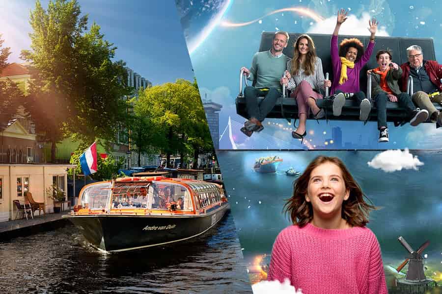 Amsterdam: This Is Holland 5D Flug und Grachtenrundfahrt in Kombination. Foto: GetYourGuide