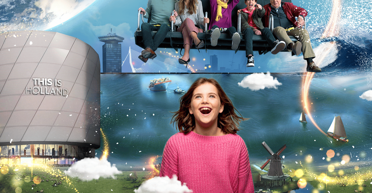 Afbeelding 6 van Amsterdam: This Is Holland 5D Flight en Canal Cruise Combo