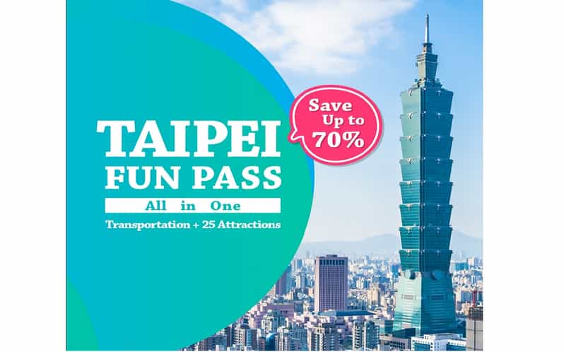 Taipei Unlimited Fun Pass: 25 Attractions, Transports & More
