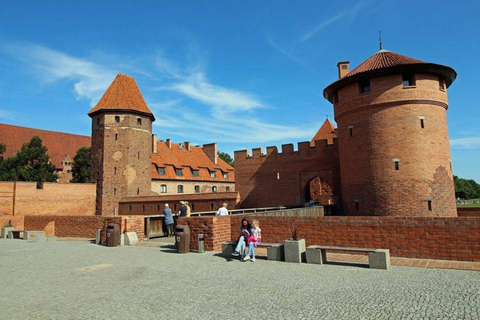 Från Gdansk: Malbork Castle Trip med biljett och audioguide