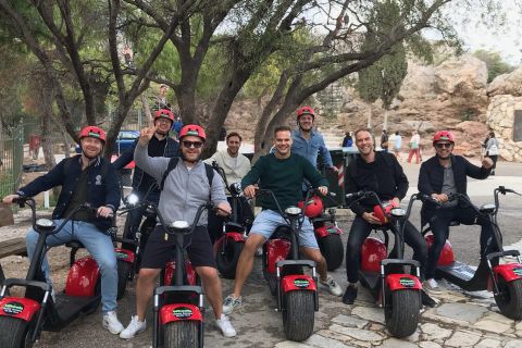 Athens: Acropolis Area scooter Tour By Wheelz Fat Bikes