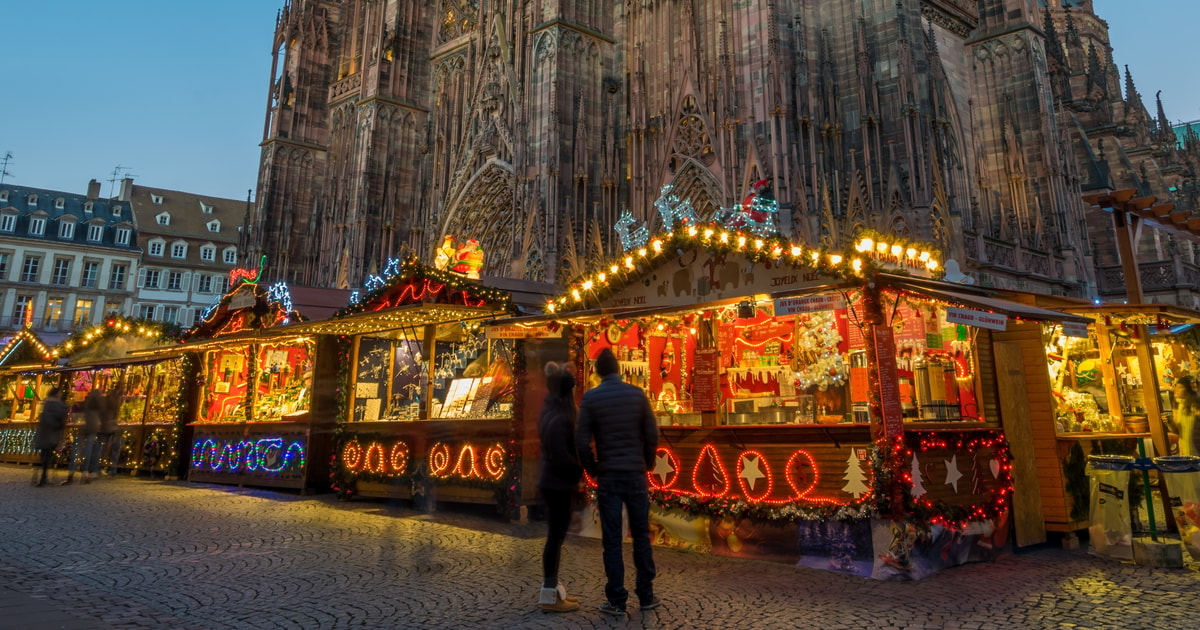 Straatsburg magie van de kerstmarkt met een local GetYourGuide