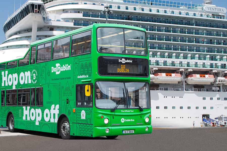 Dublin: Kreuzfahrtausflug Hop-On Hop-Off Tour & Bahnticket. Foto: GetYourGuide