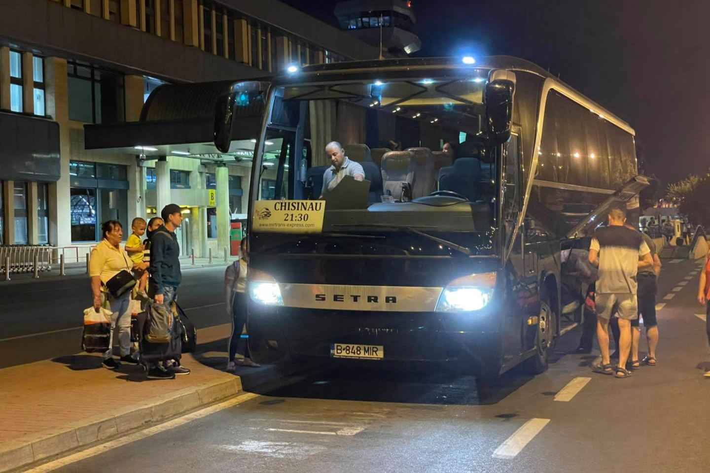 Navette Aéroport Bucarest : Vers/Depuis Chisinau Velmart