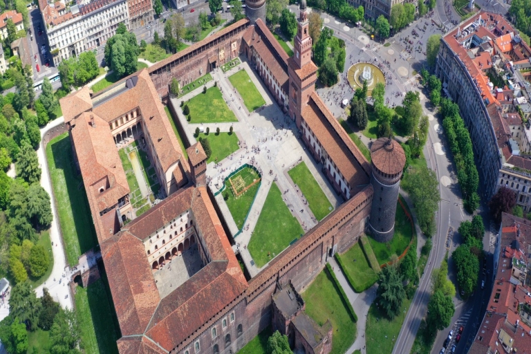 Skip-the-line Sforza Schloss und Museen Private Führung5 Stunden: Schloss Sforza, Basilica di Sant'Ambrogio & Transport