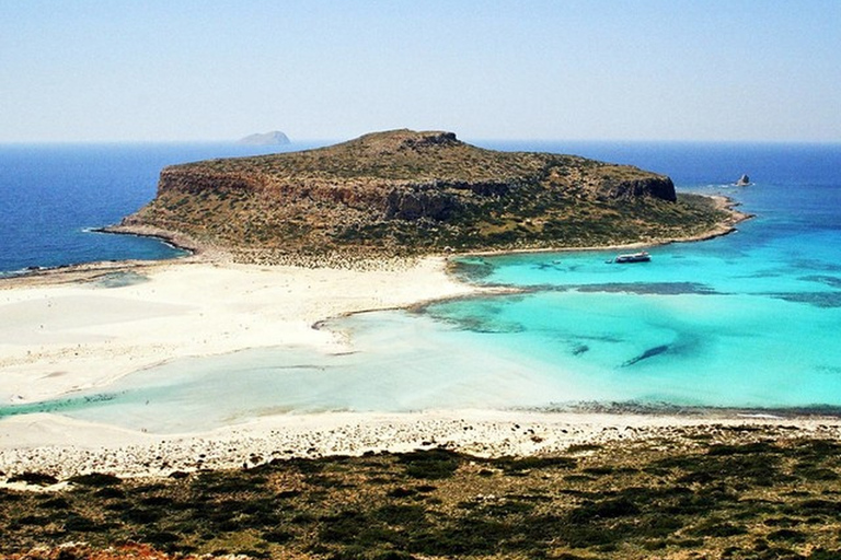 De Creta: Viagem particular de 1 dia a Balos e à ilha de GramvousaDe Rethymno: viagem particular de um dia a Balos e à ilha de Gramvousa