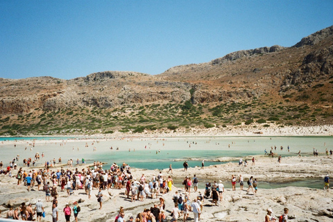 De Creta: Viagem particular de 1 dia a Balos e à ilha de GramvousaDe Rethymno: viagem particular de um dia a Balos e à ilha de Gramvousa