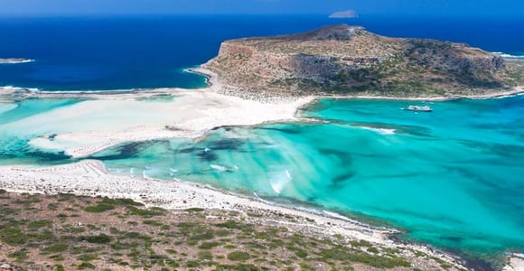 Von Kreta aus: Private Tagestour zur Insel Balos und Gramvousa