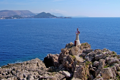 Dubrovnik: Blaue Höhle und Elafiti Erkundungstour mit dem BootHöhlen-Erkundungstour mit Abholung