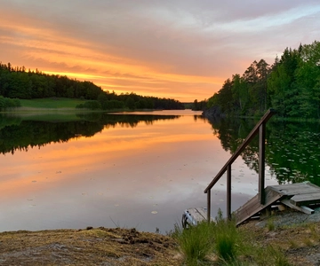 Stockholm: Sunset Hike in Tyresta National Park with Meal