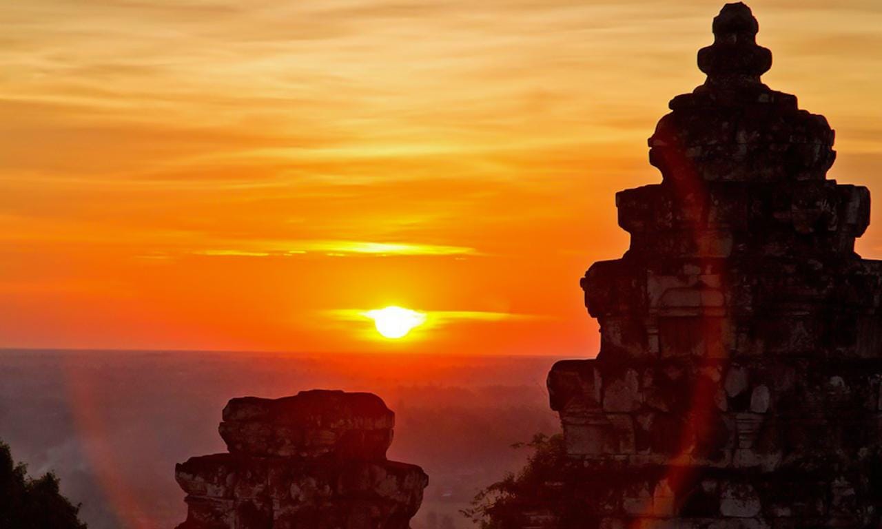Siem Reap: Ganztagestour Angkor Wat mit Guide und Sonnenuntergang