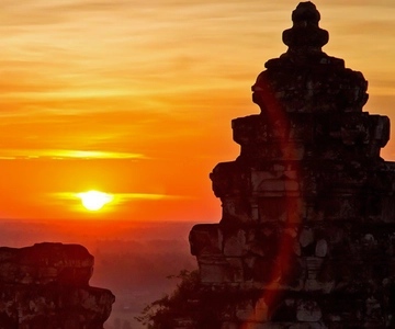 Siem Reap: Excursão guiada de 1 dia a Angkor Wat com pôr do sol
